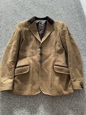 Kids Horse Riding Tweed Jacket