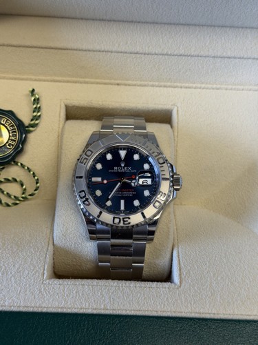 Rolex yachtmaster blue - blue, dial