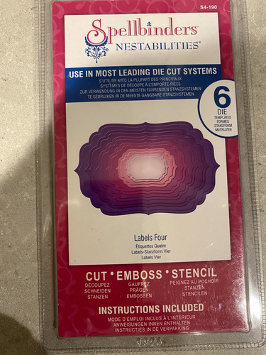 Spellbinders nestabilities - spellbinders,