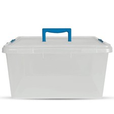Clear plastic storage - clear,