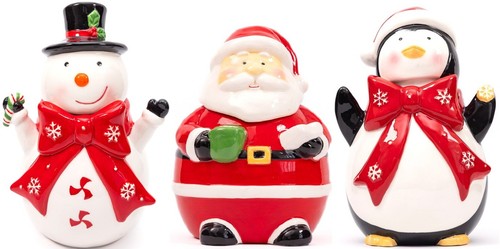 Christmas novelty ceramic jars - novelty,