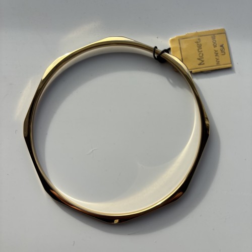 Monet vintage 22ct gold plated - vintage,