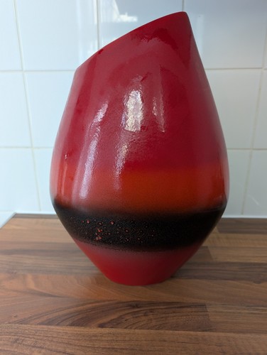 Modern ceramic vase - -, &