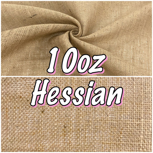 Natural hessian fabric - hessian,