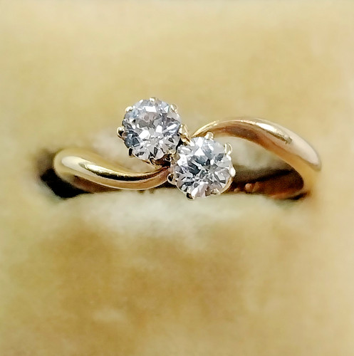 18ct gold toi moi - gold,