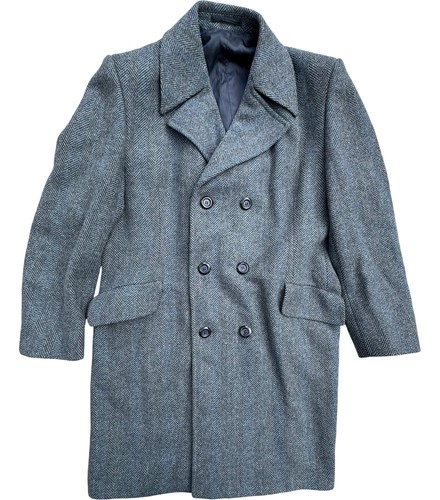 Vintage wool overcoat - vintage,
