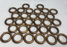 30 Wood Curtain Drapery Rings
