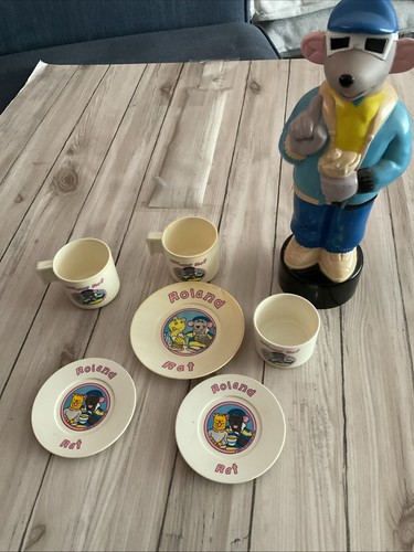 Vintage roland rat toys tea - rat,