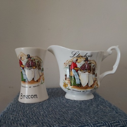 Vtg fine bone china llanberis - vtg,