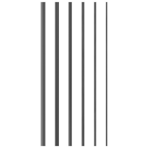 6pcs solid carbon fiber rod - fiber,