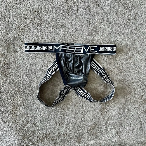 Silver jockstrap from - jockstrap, the