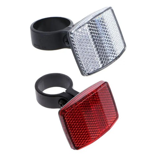 Bicycle reflector red - reflector, rear