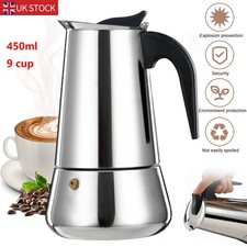 9 Cup Stainless Steel Espresso