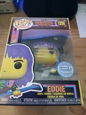 Funko POP! Stranger Things #1250 Eddie - Blacklight - Special Edition