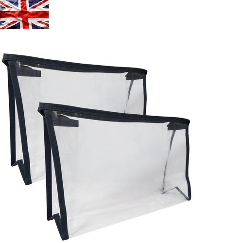 Clear pvc travel toiletry - clear,