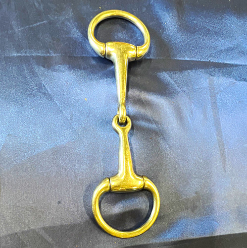 Eggbutt snaffle bit