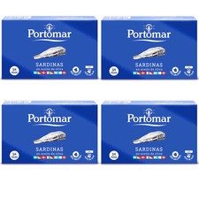 Authentic SPANISH SARDINES in Olive Oil 115g tins UK based importer (Pack of 4)