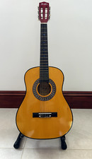 Music Alley 1/2 Size 86cm Junior Classical Acoustic Guitar + STAND - EXC Cond.