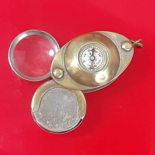 Antique wwi pocket - antique, brass
