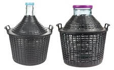 Glass carboy demijohn wide - glass,
