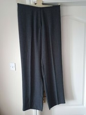 BNWOT Ladies Trousers Lightweight & Smart BHS Navy Fleck Size 14