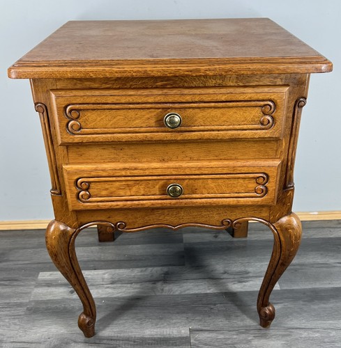 Bedside table vintage - table, french