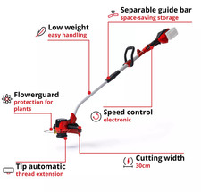 Einhell Cordless Lawn Trimmer GE-CT 36/30 Li E-Solo Lawn Trimmer GRADED