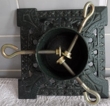 Cast iron christmas - iron, stand