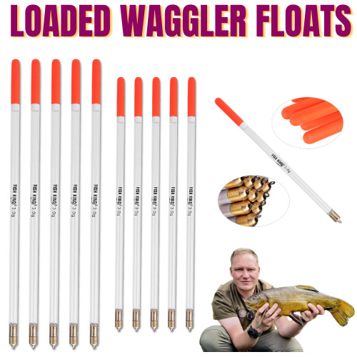 Loaded waggler floats - floats, tench