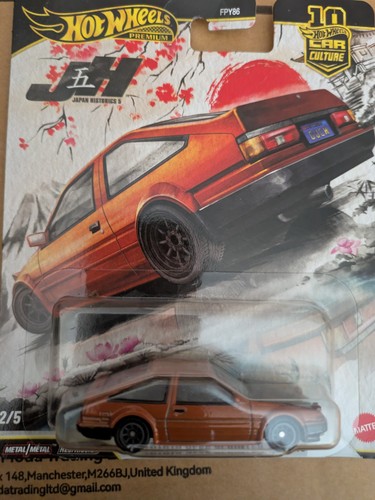 Hot wheels toyota - wheels, ae86