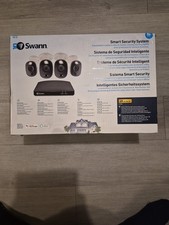 Swann SWDVK-856804WL 4K  CCTV 4 Camera Kit DVR 8 Channel 1TB HDD Security Siren