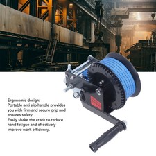 3200lbs Small Hand Winch Alloy Steel Strong Traction 2 Way Ratchet Anti Sli BS