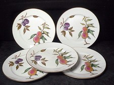 5 x Royal Worcester Evesham