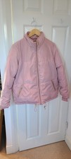 New Look Ladies Puffa Jacket Dusty Pink Size 12 Good Condition