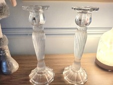 Pair Of Art Deco Style Glass