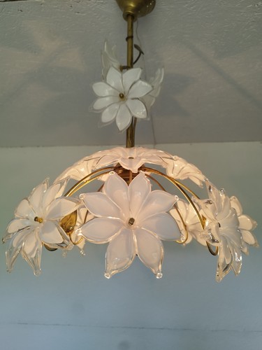 Italian vintage white murano - vintage,