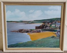 Vintage 1971 Oil Painting -