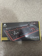 Corsair CH-9000121-UK STRAFE RGB Cherry MX Silent Mechanical Gaming Keyboard...