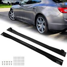 UK For BMW E39 E46 E53 E90 E92 E93 E60 E61 Side Skirt Extension Rocker Splitter