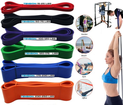 Heavy duty resistance bands - heavy,