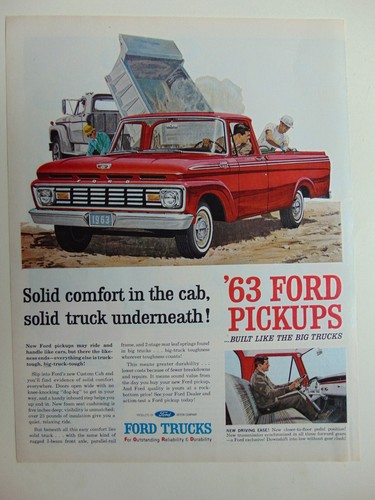 1963 ford pickup trucks - ford,