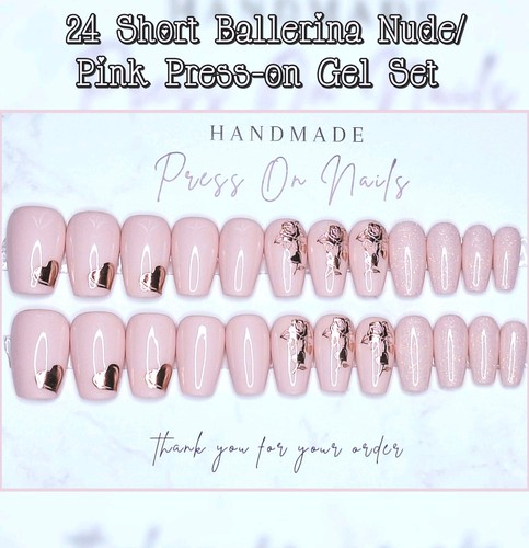 Short ballerina nude rose - 24, nude/rose