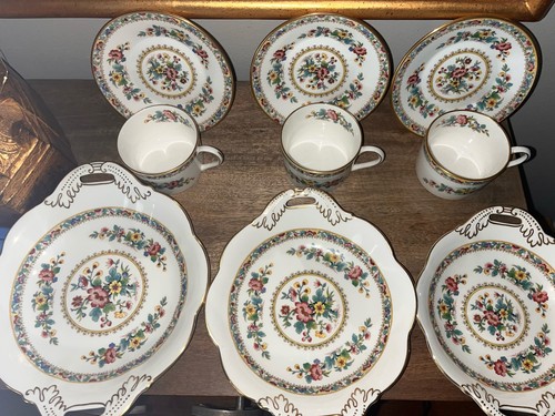 Coalport ming rose floral bone - coalport,