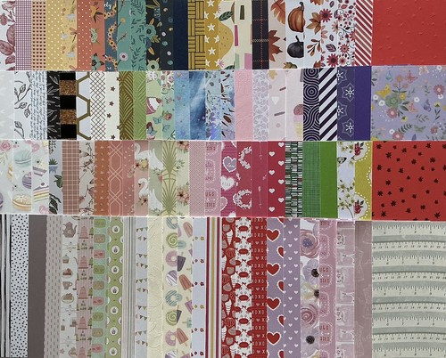 100 assorted backing - 100,