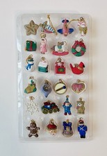 Avon Advent Christmas Tree Calendar All 24 Ornaments VERY RARE NEW/UNOPENED **