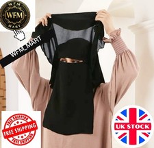 3 Layer Niqab Full Coverage