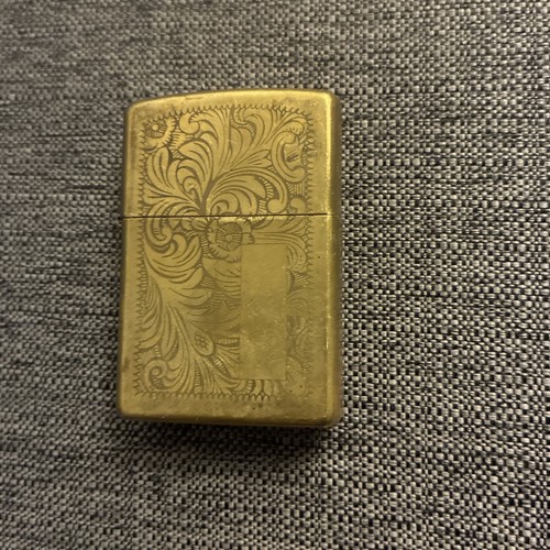 Zippo lighter floral design - zippo,