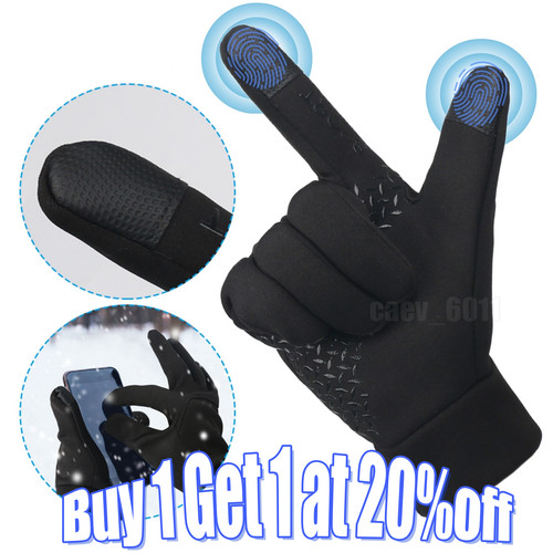 Winter warm gloves - winter,