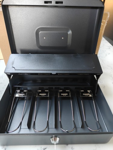 Metal cash box lockable money - cash,