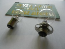 Honda  CB92,CS92,C92,C95,CA95 headlamp bulb, 6V 35/35W ,and 6v 21/5w rear bulb .